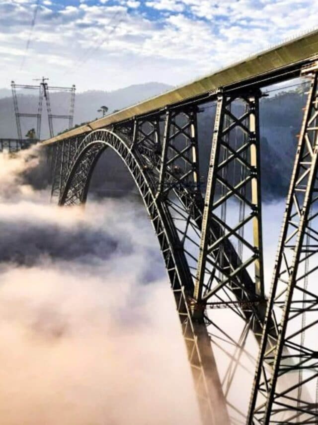 Taller Than Eiffel Tower World S Highest Rail Bridge Opens In Jammu Taller Than Eiffel Tower World S Highest Rail Bridge Opens In Jammu