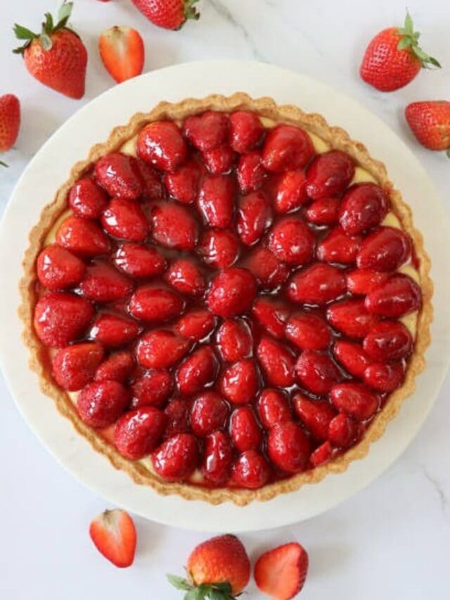 How To Make Strawberry Tart At Home