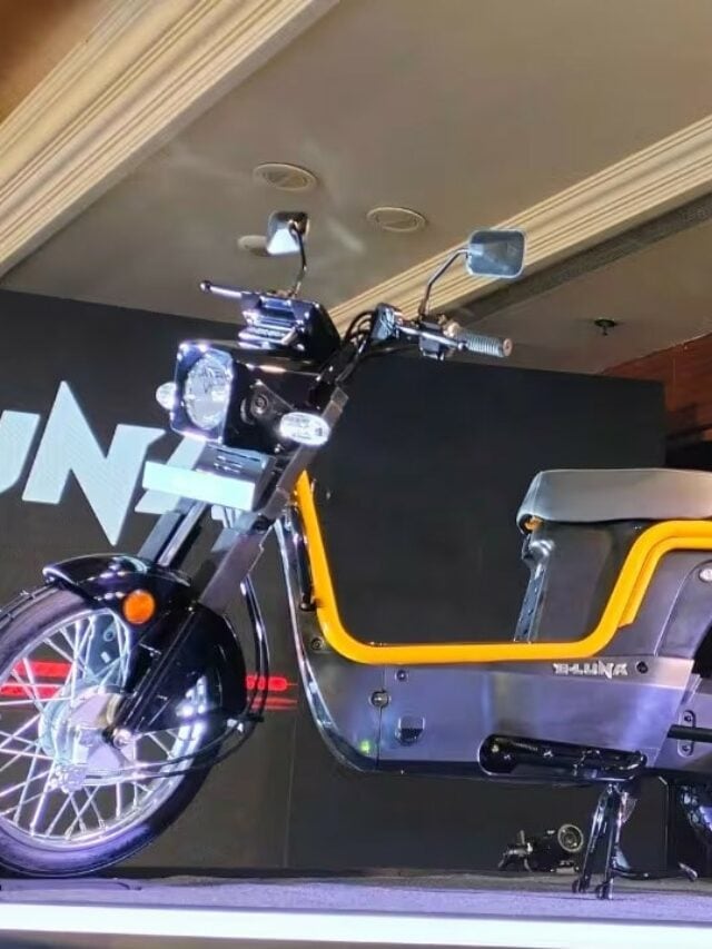 Kinetic Greens E Luna Electric Scooter Launched At Rs 69990
