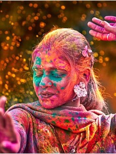 Homemade masks for Holi aftercare