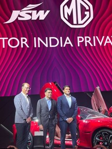 JSW Group-MG Motor venture unveil Cyberster; jointly aims to sell 1 million EVs in India by 2030
