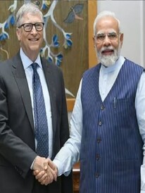 AI ডিপফেক নিয়ে আলোচনা মোদি-বিল গেটস বৈঠকে