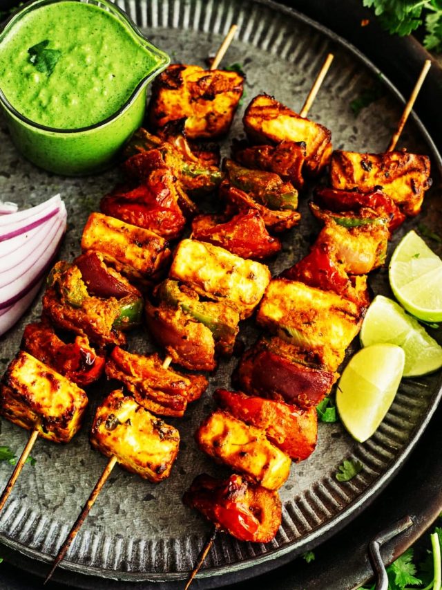 Yummy Air Fryer Paneer Tikka Recipe