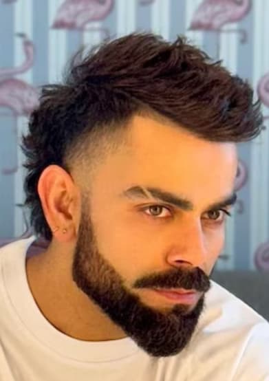 Virat Kohli hairstyle inspired haircut ⭐️indian hairstyles men - YouTube