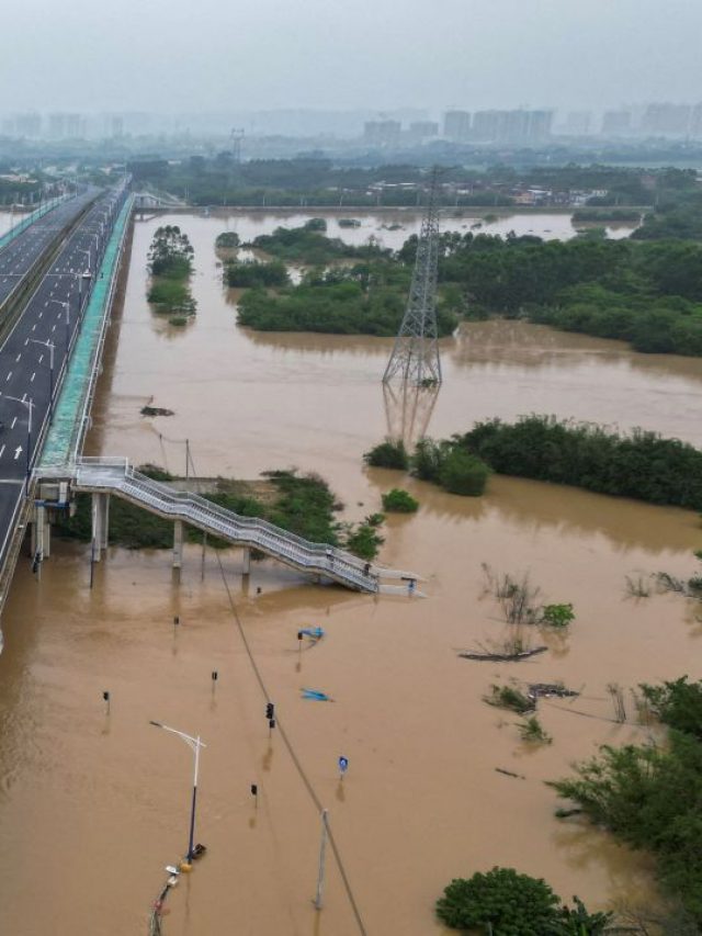 Floods swamp southern China, spark extreme weather fears