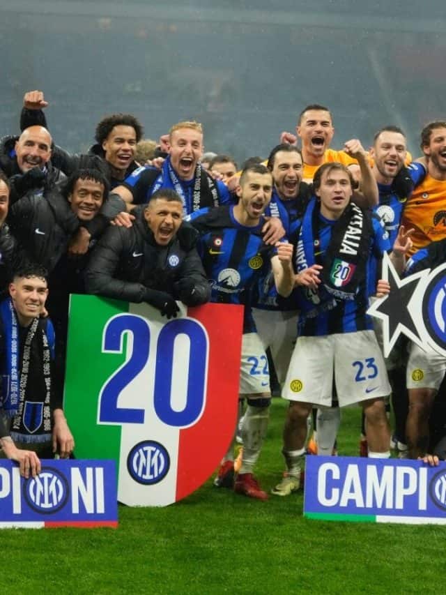 Serene Inter Milan Crowned Serie A Champions With Three Games To Go View in HD Serene Inter Milan Crowned Serie A Champions With Three Games To Go View in HD