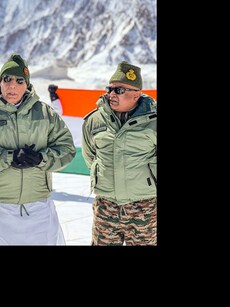 Defence minister Rajnath Singh visits Siachen; reviews military preparedness
