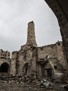 Great Omari Mosque: 11 Heartbreaking Photos of Gaza&rsquo;s Lost Heritage