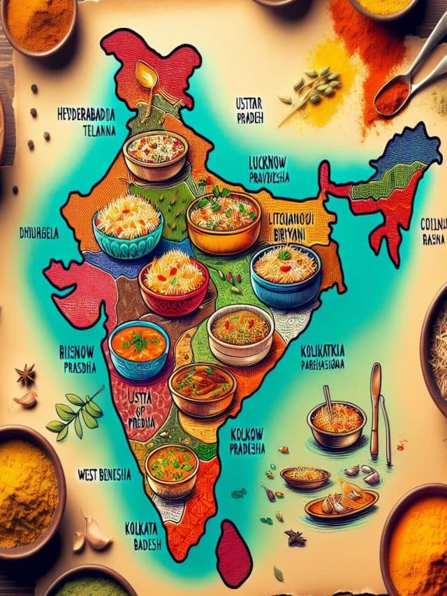India’s Biryani Trail: Unique Varieties from Hyderabad to Malabar