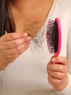 Why does hairfall increase during monsoon