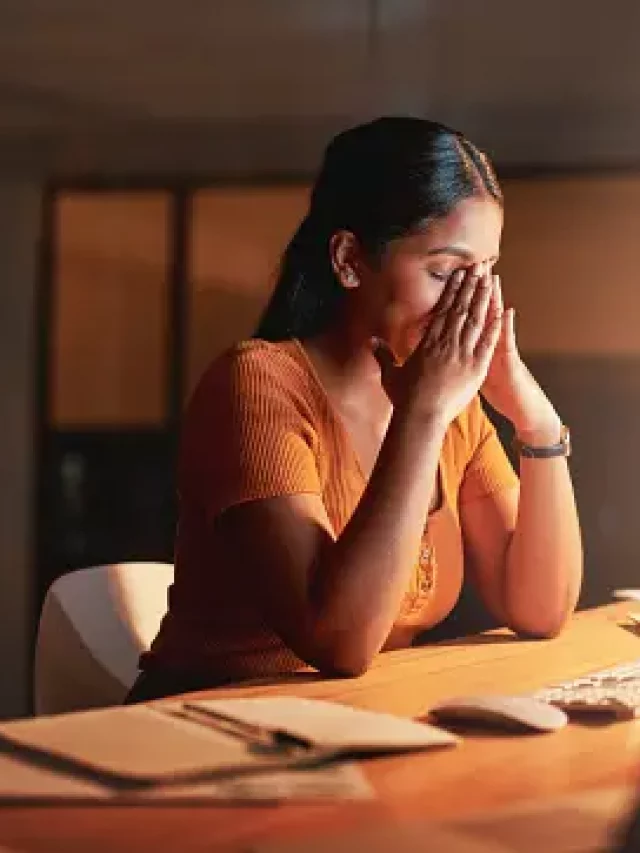 Body parts affected by stress and anxiety