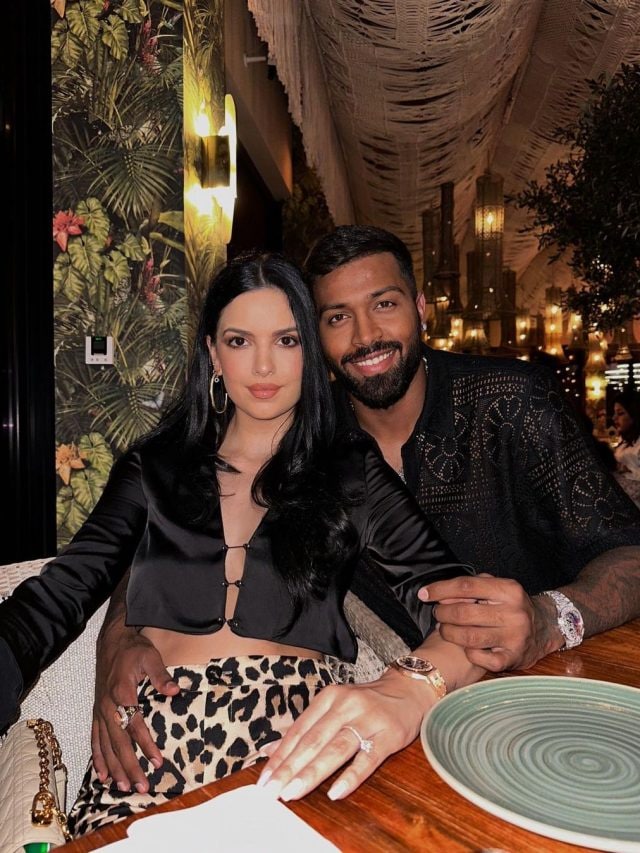 10 Romantic Photos Of Hardik Pandya And Natasa Stankovic