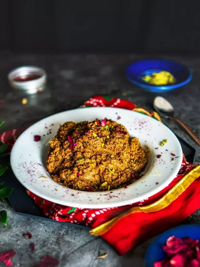 Nutty Walnut Halwa Recipe