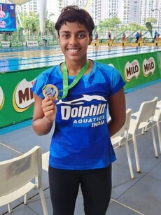 Meet Dhinidhi Desinghu: India’s Youngest Swimmer At Paris Olympics