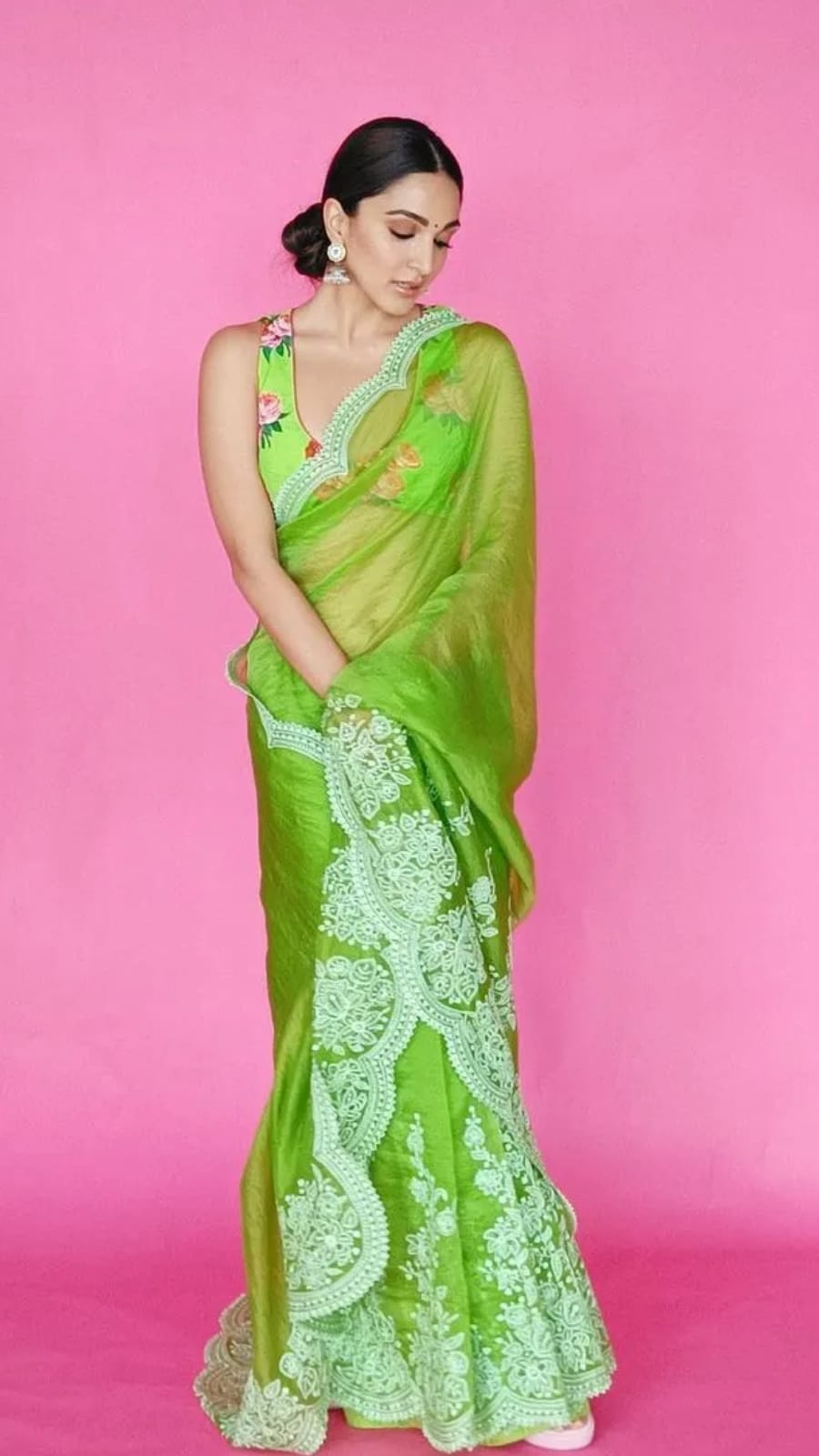 9 bollywood inspired green sarees to look stunning on Hariyali Teej