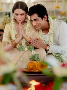 Aditi Rao Hydari, Siddharth Married: A Look At Their Wedding Pics