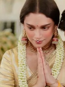 10 best pics of bride Aditi Rao Hydari that will steal your hearts