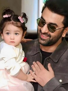 Ranbir Kapoor&rsquo;s unseen pics with daughter Raha