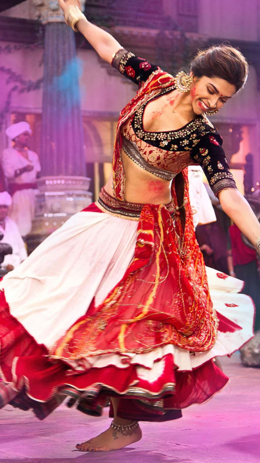 Lehenga for dandiya night best sale