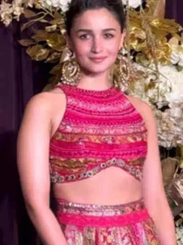 Alia Bhatt Reuses Her Pre-Wedding Outfit For Diwali Party