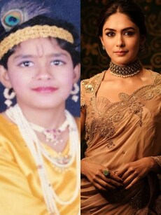 Mrunal Thakur Childhood Pics: Unseen Moments Of The Actress