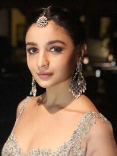 Best Grey Traditional Dresses Inspired By Celebs For This Navratri