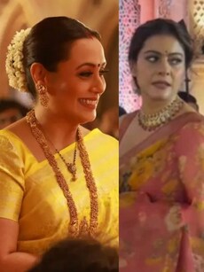 Durga Puja 2024: Kajol, Rani Mukerji, Tanisha shine in stunning sarees
