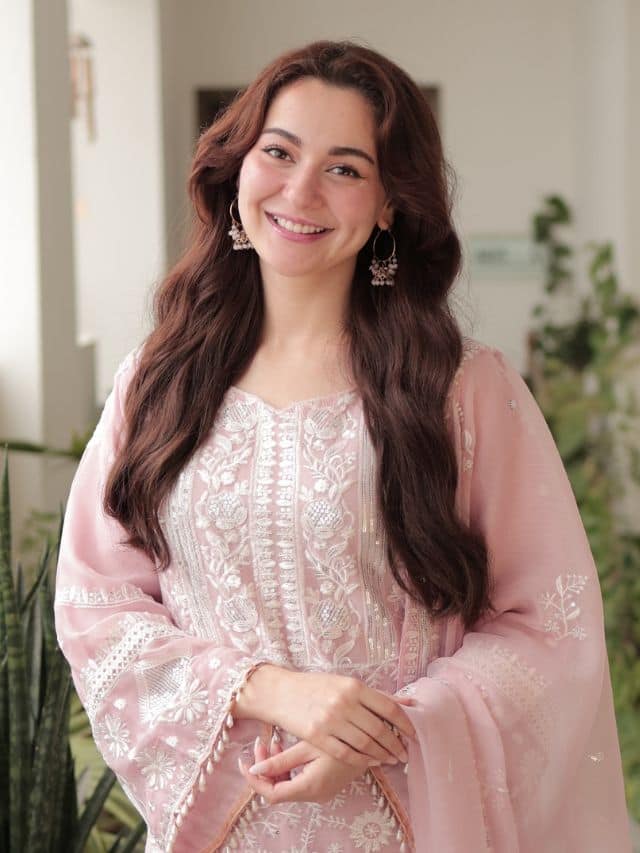 sachin and babi light blue dress 5 breathtaking outfits inspired by Hania Aamir main image 1