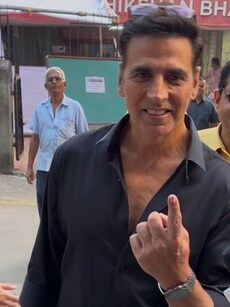 Celebs who cast their vote in Maharashtra Polls