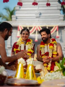 Pics: Keerthy Suresh and Antony Thattil Get Married