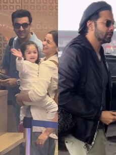 Alia-Ranbir to Varun Dhawan: Bollywood Stars head off to Ring in&nbsp;New&nbsp;Year&nbsp;2025