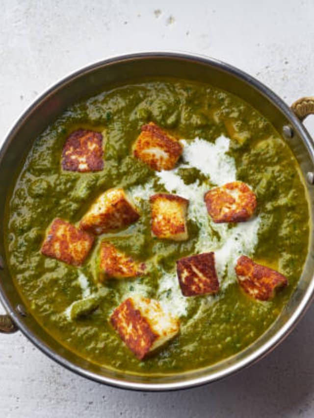 Winter Special Healthy Paneer Moringa Saag Recipe