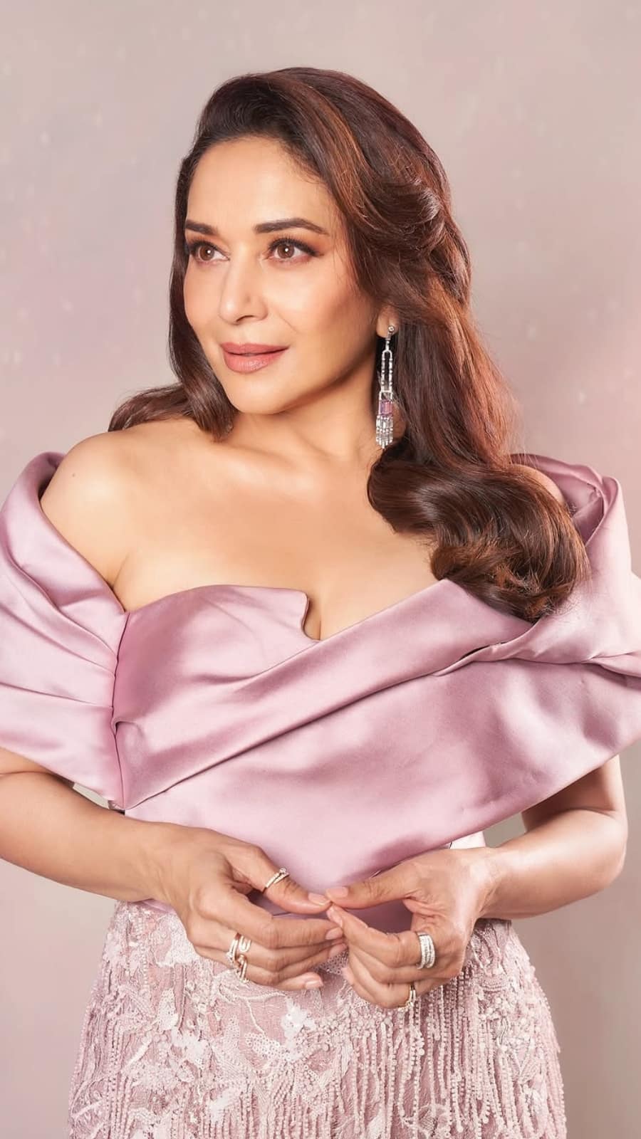 Madhuri Dixit masters contrast: From satin dreams to bold blazers