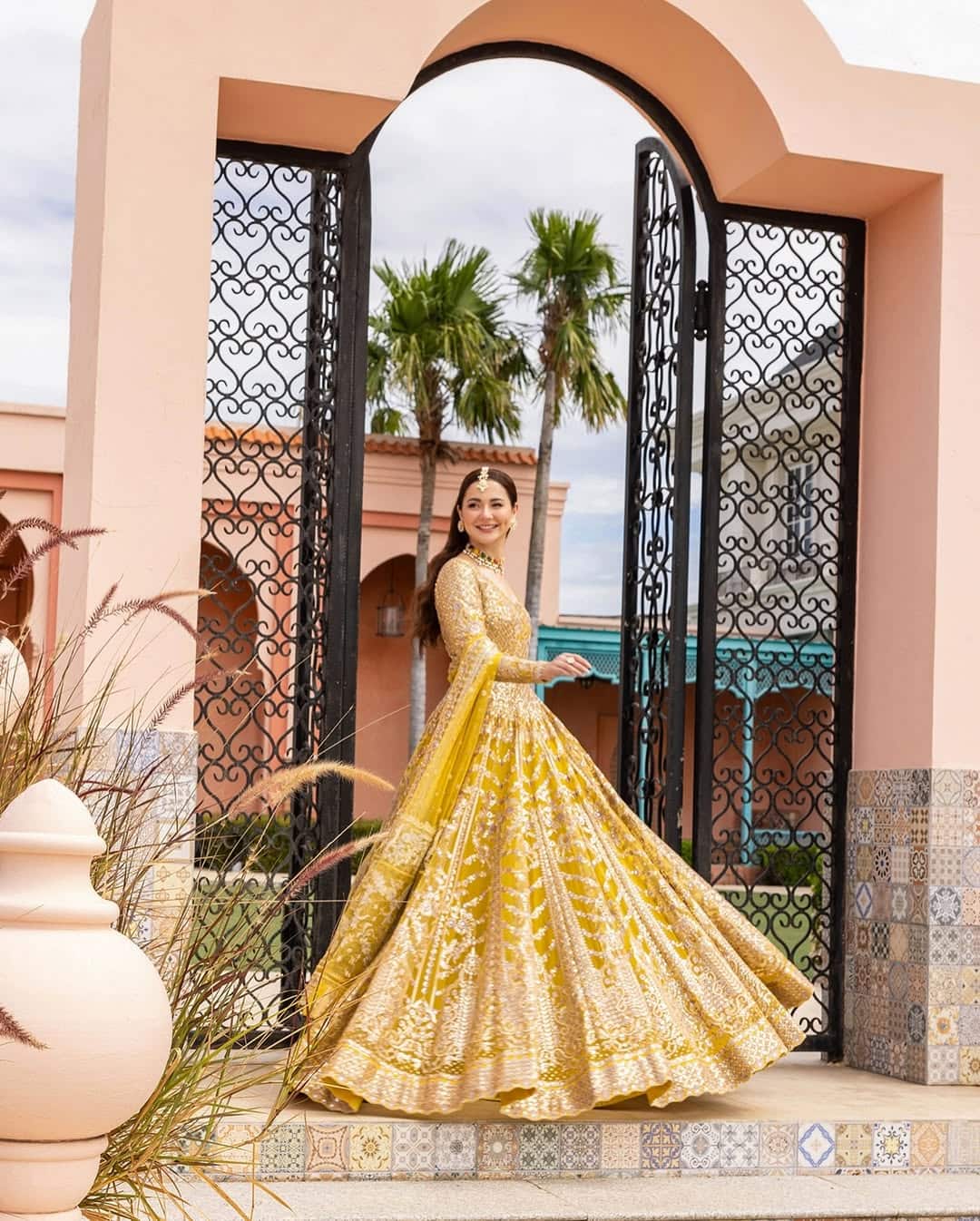 hania amir silk dress Hania amir 