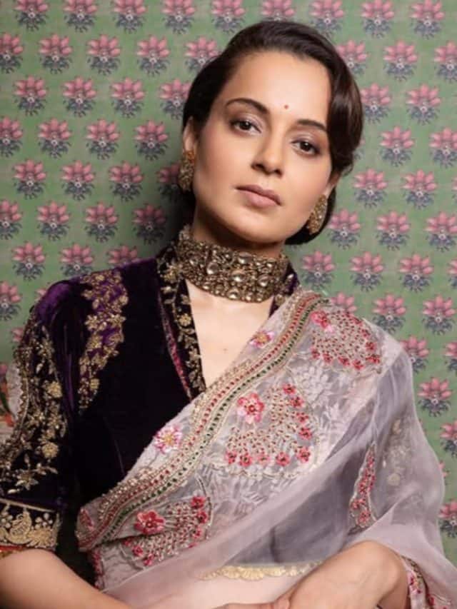 Splendid Looks Kangana Ranaut looks splendid in these sarees. See pics