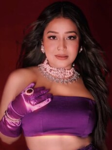 Flashy purple to fiery red: Neha Kakkar&rsquo;s love for loud fashion