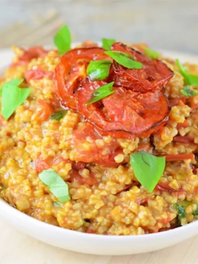 Healthy Tomato Oats Recipe for Weight Loss