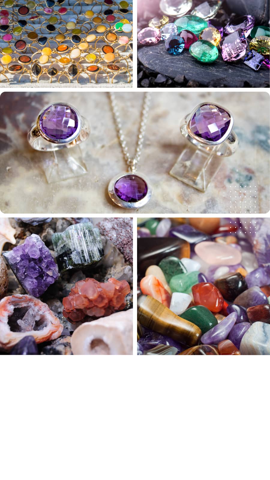 Gemstone Corn Ornament