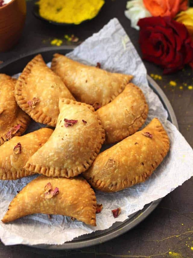 Air-Fried Gujiya | Holy Festival Sweet