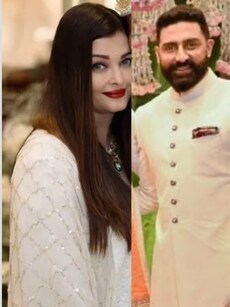 Aishwarya Rai, Abhishek Bachchan at Ashutosh Gowariker’s son’s reception, pics