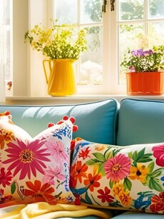 9 trending cushion styles for living room summer makeover
