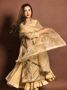 Eid 2025: Gauahar Khan&rsquo;s best festive suits for iftar parties