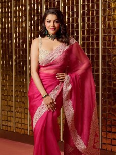Kajal Aggarwal dazzles in vibrant desi outfits