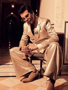 Karan Johar sets new style goals in designer suits