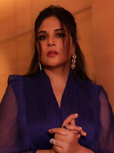 New mommy Richa Chadha glows in party-ready dresses