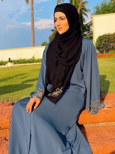 Sana Khan’s stylish abayas for the Ramadan