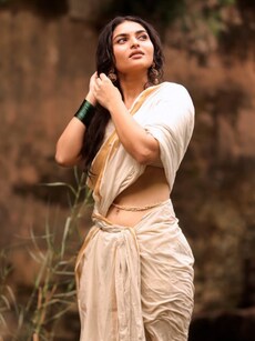 Dragon actress Kayadu Lohar&rsquo;s 10 breathtaking saree looks