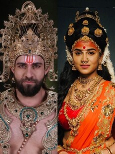‘Veer Hanuman’ costumes inspired by the designs of Ajanta and Ellora caves