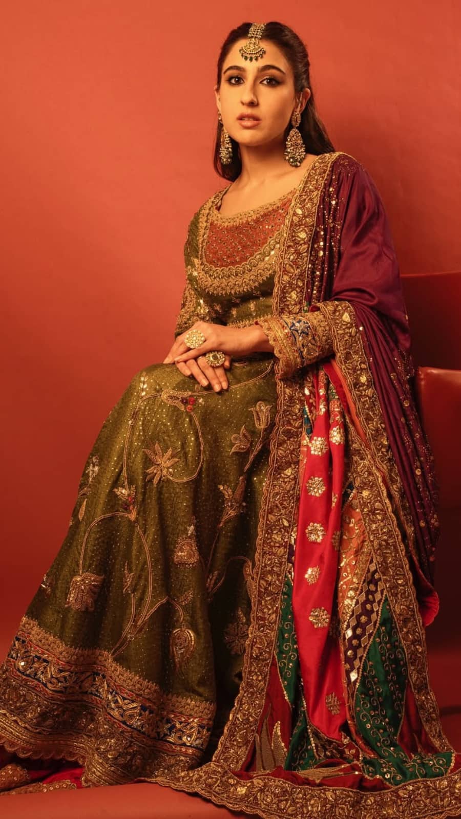 Take cues for desi wedding outfits from Sara Ali Khan
