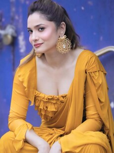 Ankita Lokhande&rsquo;s 10 stylish saree moments